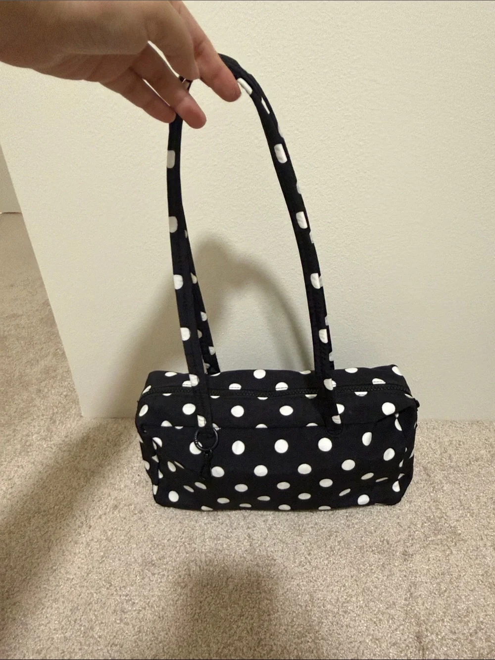 Baggu Polka dot bowler bag